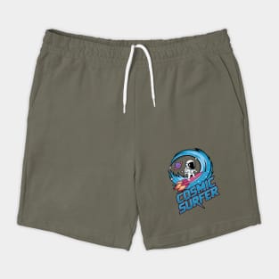 Cosmic Surfer Astronaut Space Adventure Design Shorts
