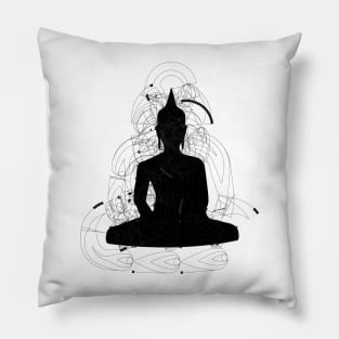 Buddha Buddhist Spiritual Art 2 Pillow