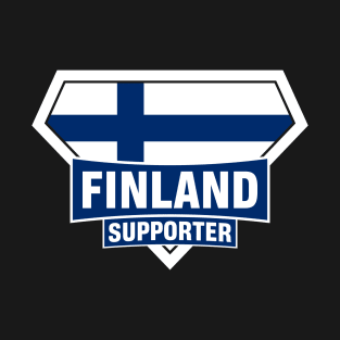 Finland Super Flag Supporter T-Shirt