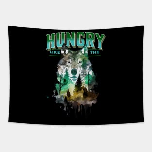 Hungry Like The Wolf Tapestry