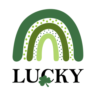 Lucky Rainbow St. Patrick's day T-Shirt