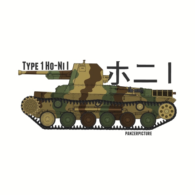 Type 1 Ho-Ni I by Panzerpicture