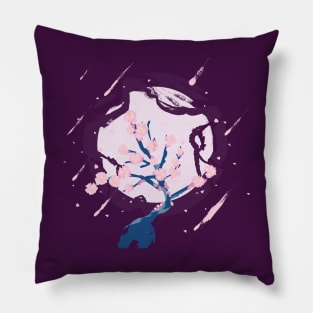 Azalea Falling Sky Pillow