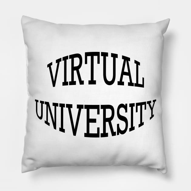 Virtual University Pillow by Orchyd