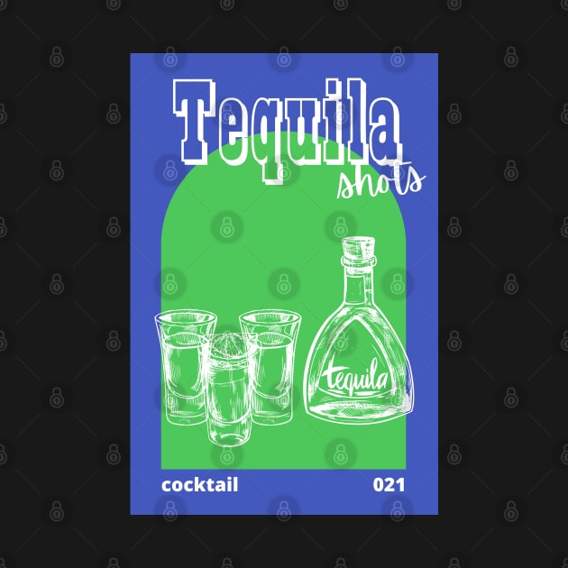 Tequila Shots by stickersbyjori