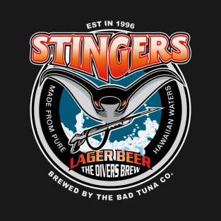 Stingers Lager Beer, Divers Brew T-Shirt