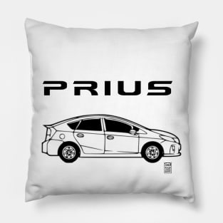 Prius (dark design) Pillow