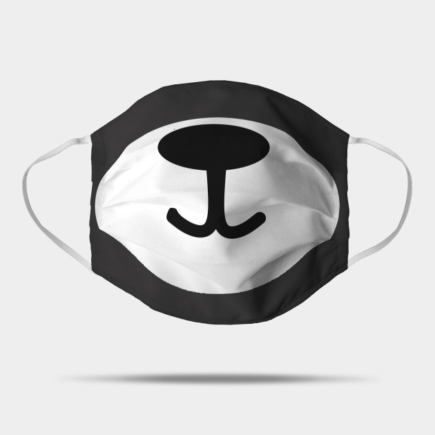 Dog Roblox Mask Mask Teepublic - black mouth mask roblox id