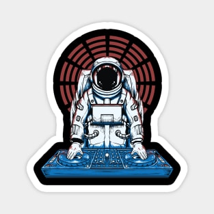 DJ astronaut Magnet