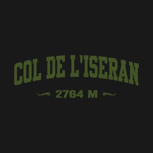 Col De L'Iseran Cycling Bike Souvenir T-Shirt