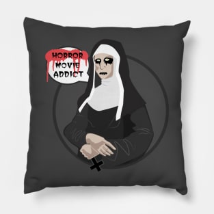 valak monalisa pose Pillow