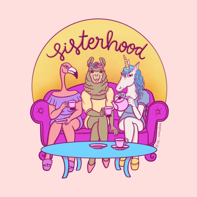 Sisterhood by @isedrawing