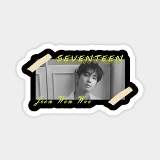 Kpop Design Wonwoo Seventeen Magnet