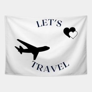 Let's Travel Tapestry