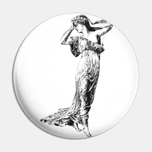 Venus Figure from The Mirror of Venus, 1890 Pin