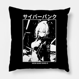 Cyberpunk Anime | Japan Streetwear | Japanese Manga Aesthetic #4 Pillow