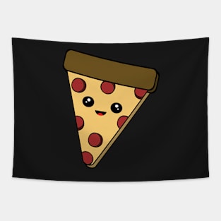 Cute Pepperoni Pizza Tapestry