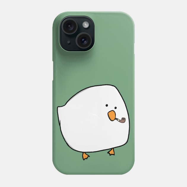 Goose orb with pipe Phone Case by funkysmel