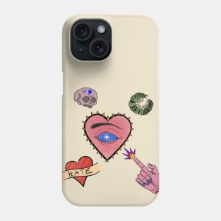 Hate Love Phone Case