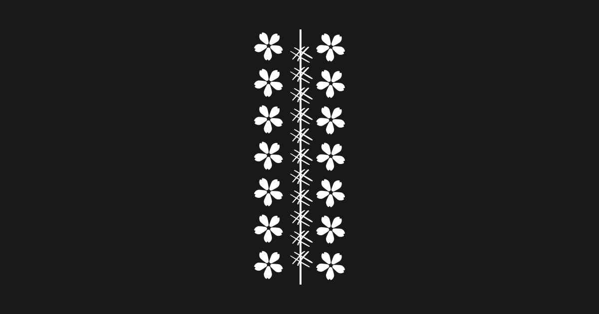 White Flowers Aesthetic Minimalist Design By Uniwhite