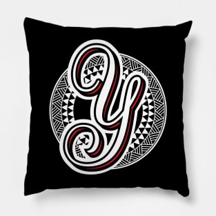 Letter Y Pillow