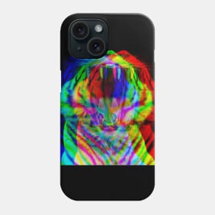 Trippy tiger 2 Phone Case