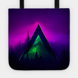 Neon Wilderness: A Surreal Journey into the Unknown Tote