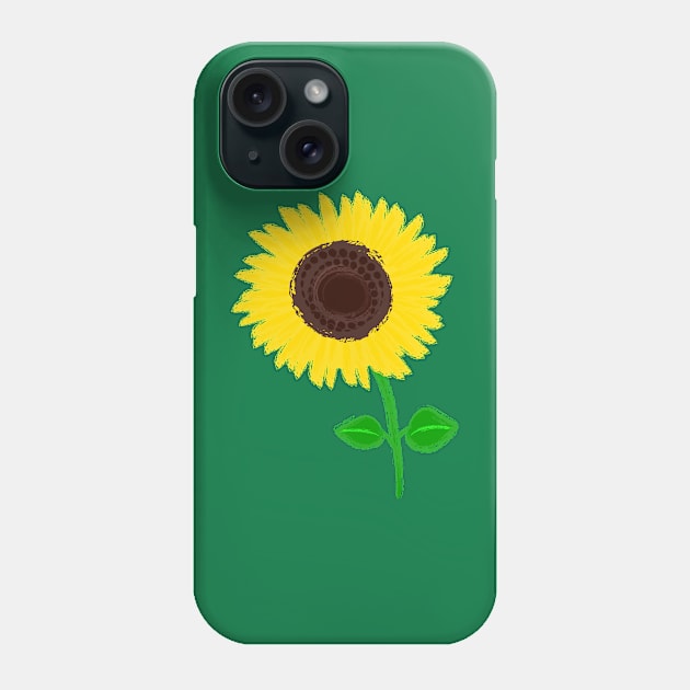 Sunflower5 Phone Case by CindyS