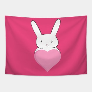 Heart bunny Tapestry