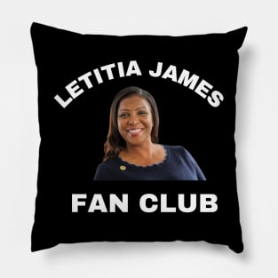 LETITIA JAMES FAN CLUB Pillow