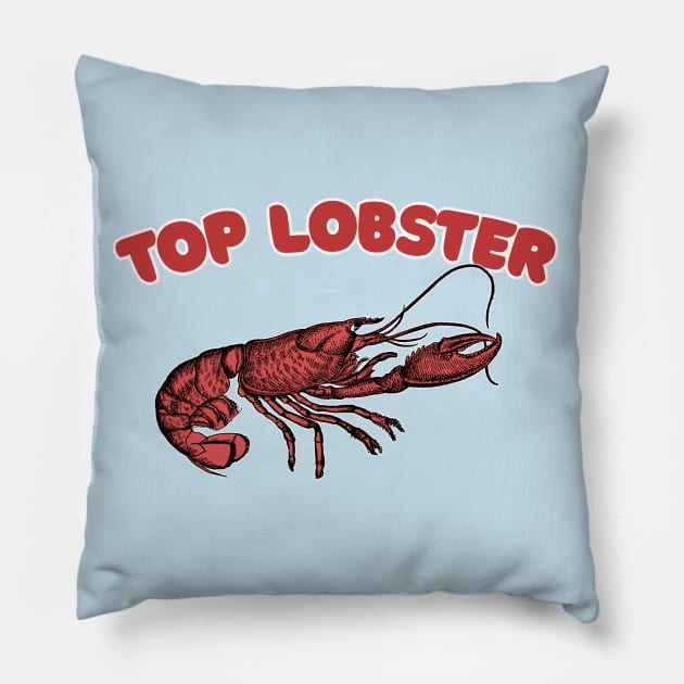 Top Lobster /// Jordan B Peterson Tribute Design Pillow by DankFutura