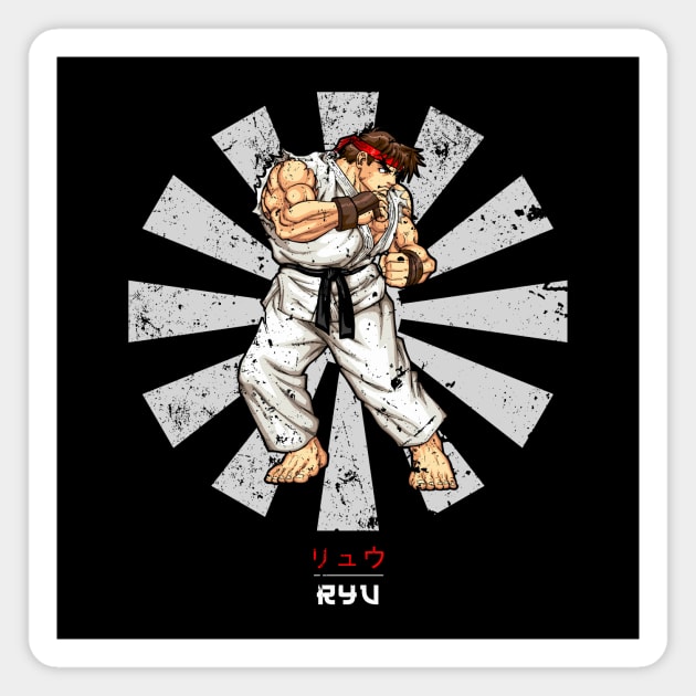 Street Fighter 2 Arcade Gaming Magnets ryu Guile M. Bison 