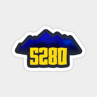 Denver Nuggets 5280 Magnet