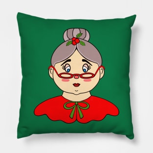 MRS Santa Claus Merry Christmas Pillow