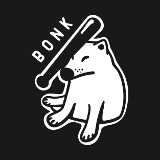 Shiba Inu doge. Design for the bonk meme lovers T-Shirt