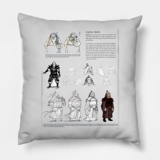 Avatar the last airbender uncle iroh fire nation Pillow