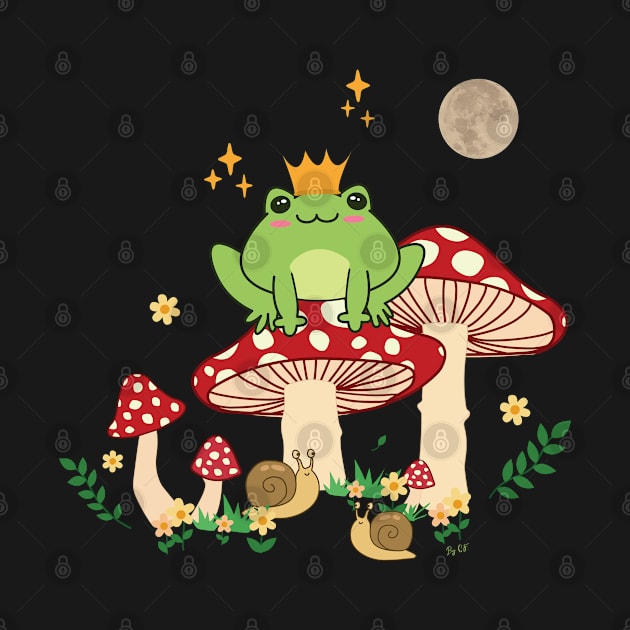 Cute Prince Frog by Treasured Trends