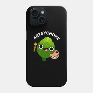 Artsychoke Funny Veggie Artichoke Pun Phone Case