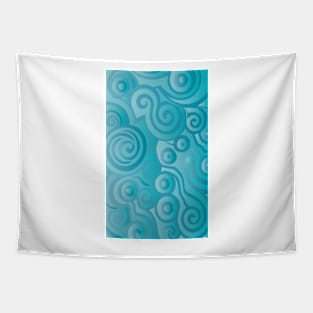 Whimsical Swirls Pattern Tapestry