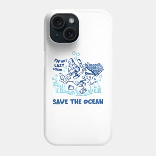 Save the ocean project - 3 Phone Case