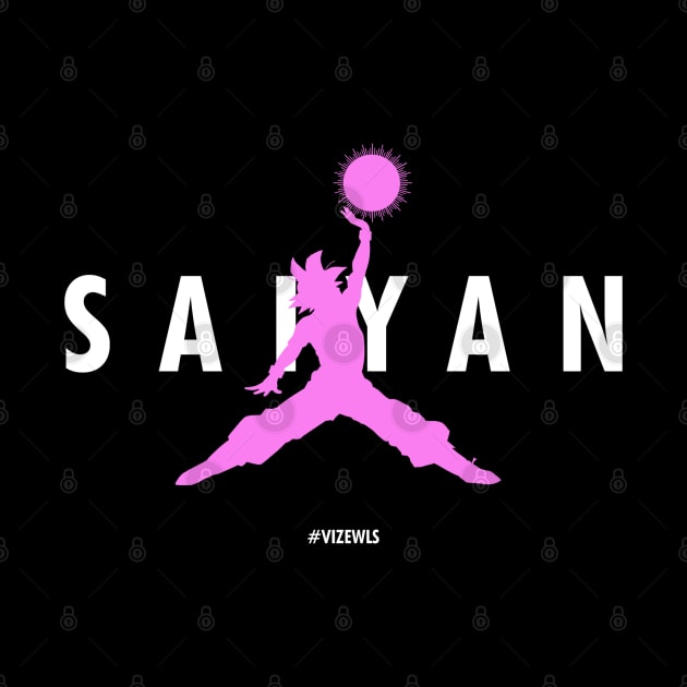 Saiyan Rose Jumpman by Vizewls