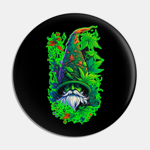 Weed gnome Pin by GreenKing