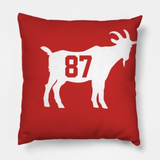 Travis Kelce GOAT 87 Pillow