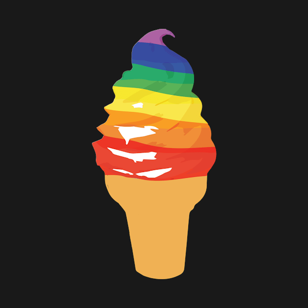 Ice Cream Rainbow by Buck_Red