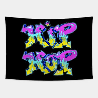 Graphic Graffiti Hip Hop Art 24 by LowEndGraphics ! Tapestry