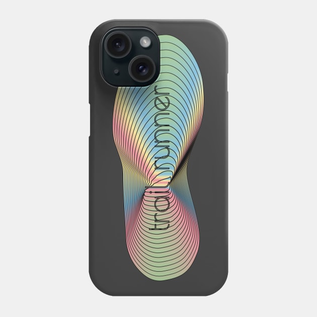 Trail Runner - Cotton Candy Phone Case by Nuft