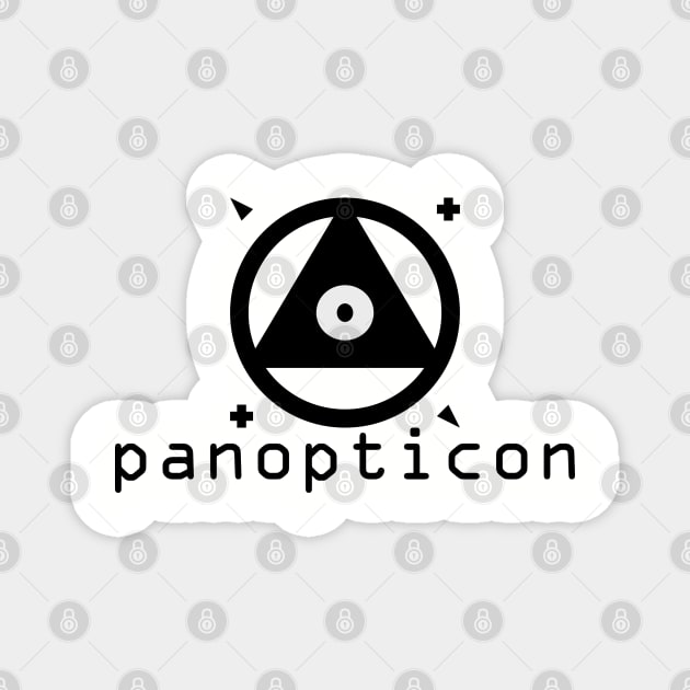 Panopticon Global Surveillance System Magnet by EnvelopeStudio