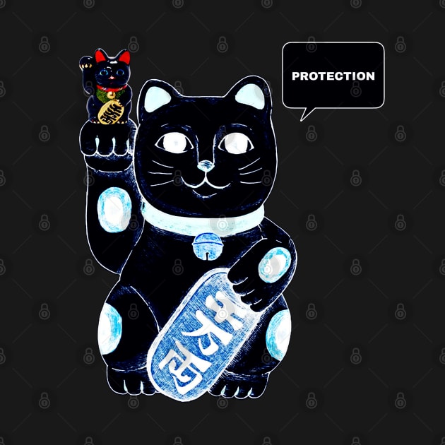 Protector Neko by Black Cat Alley