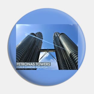 Petronas towers, Kuala Lumpur, Malaysia Pin