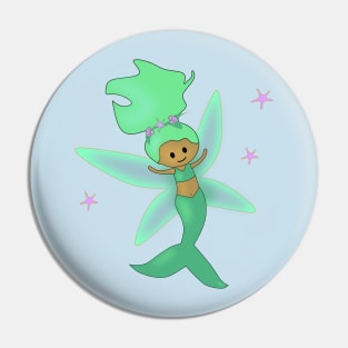 Cute Glowing Mermaid Fairy Pin